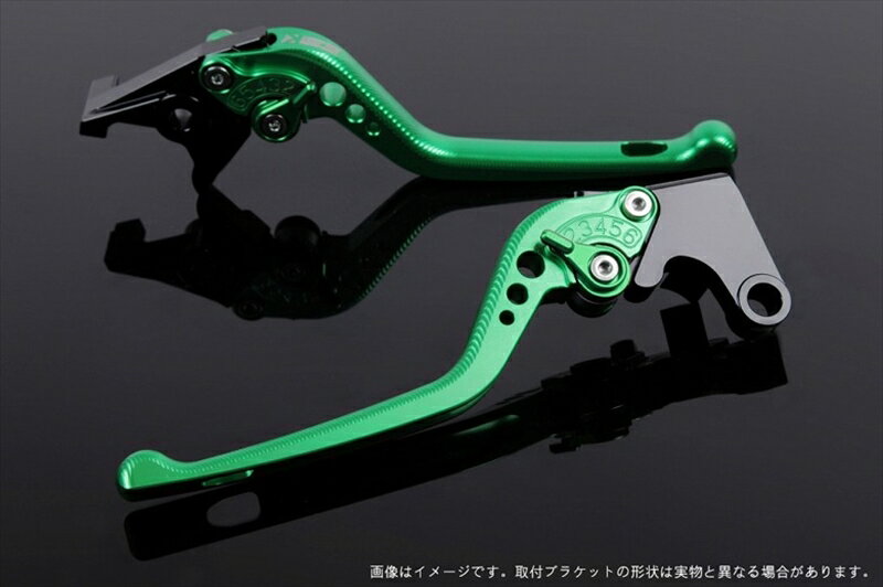 バイク用品 ハンドルエスエスケイ スピードラ アジャストレバー 3D ロング グリーン/グリーン NINJA400R 11-13 NINJA400 14-17KA0404678-GN 4589995472437取寄品