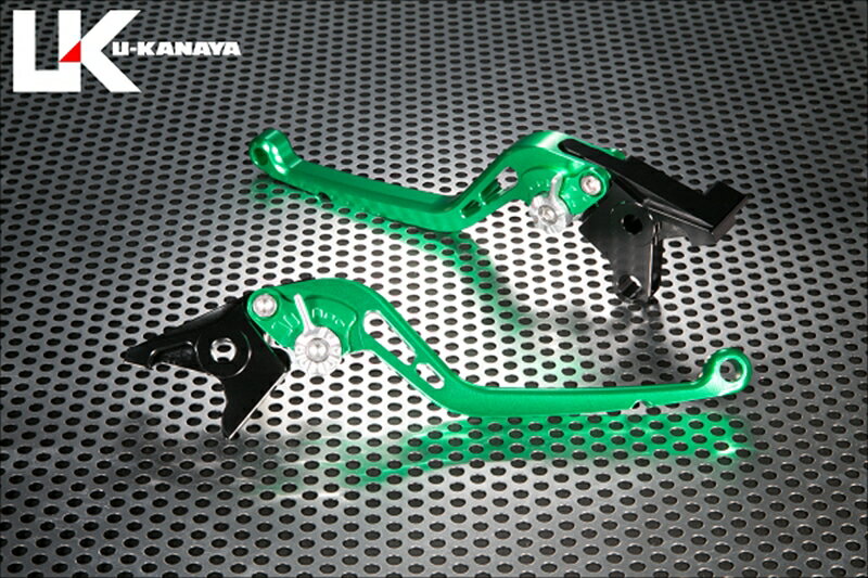 バイクパーツ ハンドルユーカナヤ レバーセット STD/ロング GN/SVTR023-097-0107 4550255706098TRIDENT 660 21-