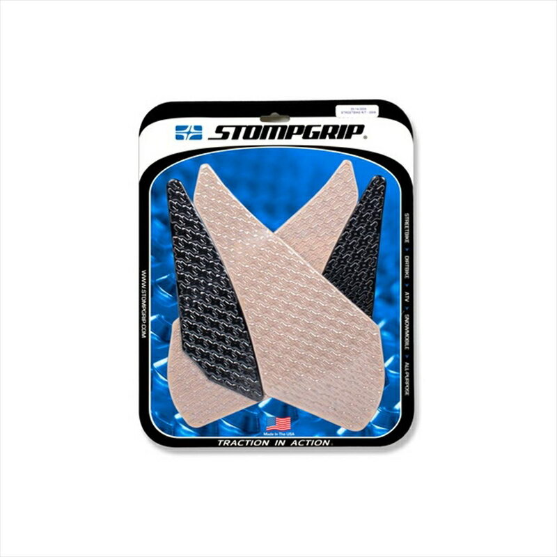 バイクパーツ 外装ストンプグリップ トラクションパッドタンクキットハイブリッド55-14-0006H 4550255706326ICON YZF-R1 07-08