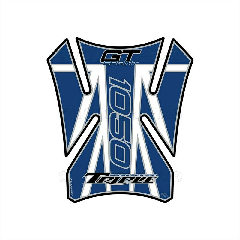 バイクパーツ 外装モトグラフィックス タンクパッド UNION JACK MT-TT027BW 4580041247573TRIUMPH Sprint GT 1050 10-14