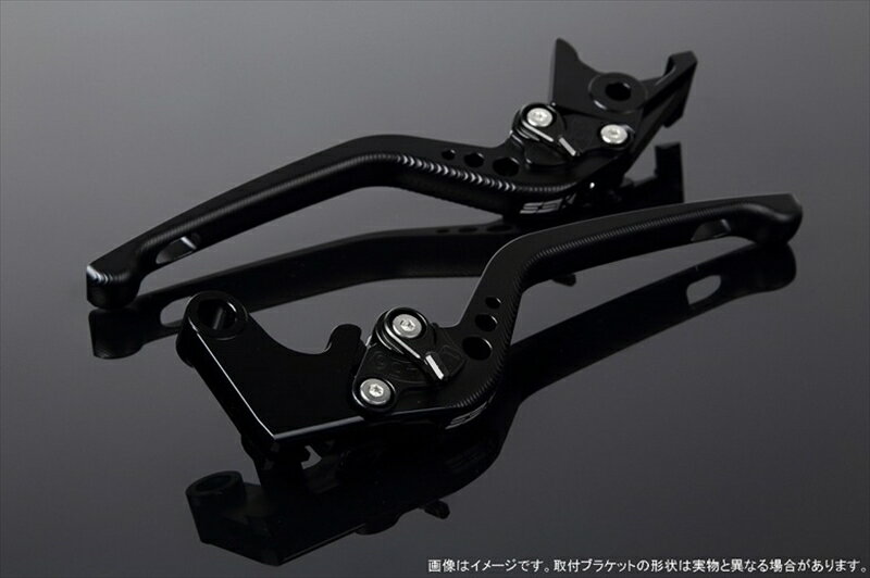 ハンドルエスエスケイ スピードラ アジャストレバー 3D ロング Mブラック/Mブラック NS-1 Monkey125 GROM 13-16 CBR250R MC41LVEM003BK-BK 4589995230761取寄品
