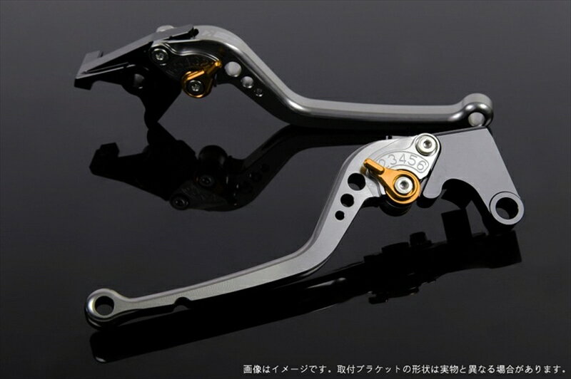 ハンドルエスエスケイ スピードラ アジャストレバー スタンダード ロング チタン/ゴールド NINJA400R 11-13 NINJA400 14-17KA0403603-GD 4589995430680取寄品