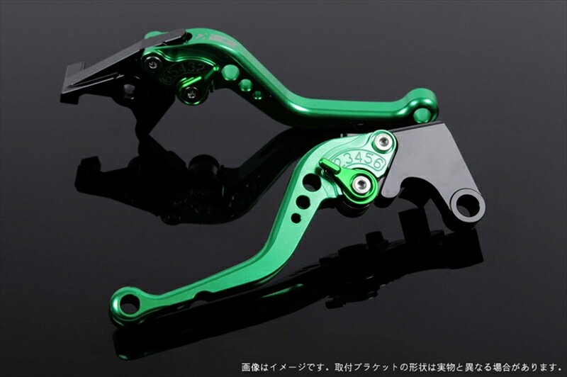 ハンドルエスエスケイ スピードラ アジャストレバー スタンダード ショート グリーン/グリーン モンスター400 04-07/モンスター696 09-13/モンスター796 11-13DU0403779-GN 4589995449545
