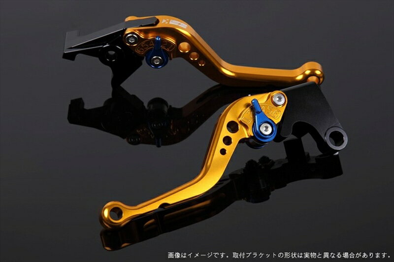 ハンドルエスエスケイ スピードラ アジャストレバー スタンダード ショート ゴールド/ブルー NINJA1000 17-18/Z900RSKA0406985-BE 4589995293896取寄品