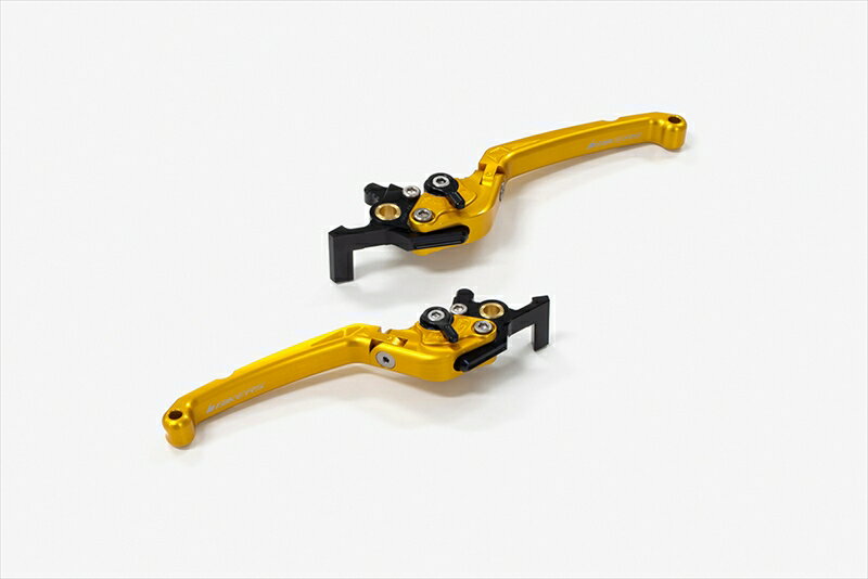 バイクパーツBIKERS(バイカーズ) レバーセット 可倒式 フラットタイプ ライトゴールド Y0551-LGD4550255757335NMAX 16-24
