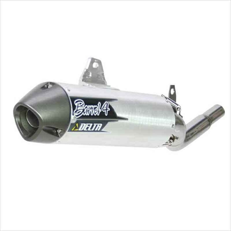 【DELTA(デルタ)】サイレンサー BARREL4 KLX125/D-TRACKER125■カタログ品番：P042-3624■メーカー品番：DL30-6410■JAN：4547836124259適応車両：KLX125／D-TRACKER125 タイプ： BARREL4 素材： ミッドバイプ:ステンレス（SUS304）／サイレンサーボディ:アルミ（A6063） 音量： 近隣排気:87.0db 重量： 2000g 【適合情報】カワサキ[KAWASAKI]…D-TRACKER125 [ディートラッカー125]10-カワサキ[KAWASAKI]…KLX12510-【詳細情報/補足情報】メーカー品番[カタログ品番]：DL30-6410タイプ：BARREL4サイズ：ボディ長：245mm重量[グラム]：2000g音量[デシベル]：近隣排気：87.0db材質[素材]：ミッドバイプ：ステンレス(SUS304)／サイレンサーボディ：アルミ（A6063）JMCA：非対応 画像注意書き ： ■商品分類：バイクパーツ、オートバイパーツ（モーターサイクル） ■カテゴリ：車、バイク、自転車 ＞ バイク ＞ マフラー ＞ スリップオンマフラー ■対象：男性(メンズ)、女性(レディース) ■キーワード：ツーリング(ロングツーリング)、通勤、通学 ※号機番号と適応車種を必ずご確認のうえ、ご注文くださいますようお願い致します。ご不明点等は、ご注文前にお問合せください。 ※掲載商品と実際の商品との色合いが異なる場合がございます。ご了承の程、宜しくお願い致します。 ※商品は予告なく仕様の変更や販売を終了している場合がございますので予めご了承下さい。 ※画像は装着画像や塗装済みのイメージ画像の場合がございます。 ※画像に含まれる、小道具等は商品には含まれておりません。 ※画像は装着イメージです。車両本体は商品に含まれておりません。