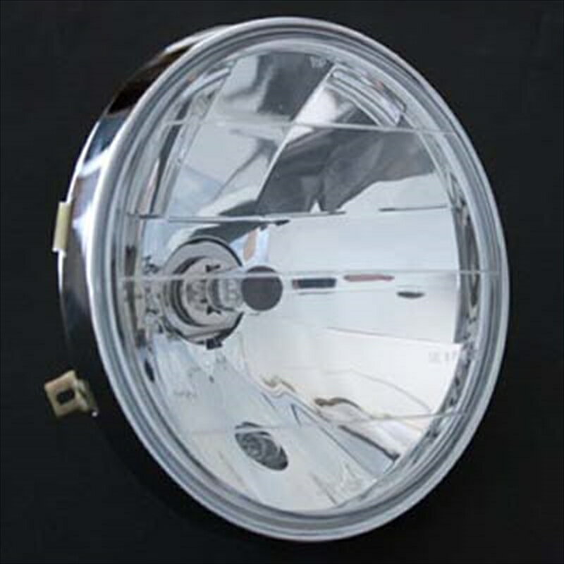 電装系 マルチリフレクターライト マウントリム付 丸型/クリアレンズ71-0095 4548664123575取寄品