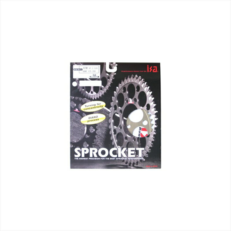 バイクパーツ 駆動系アイエスエー リアスプロケット 50T KT-4 4548916232963KTM 125/200/390Duke 14-