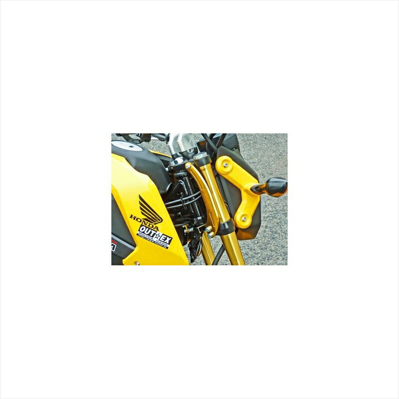 バイクパーツ ハンドルアウテックス ステアリングステムスタビライザー SS16-black 4550255325992ブラ..