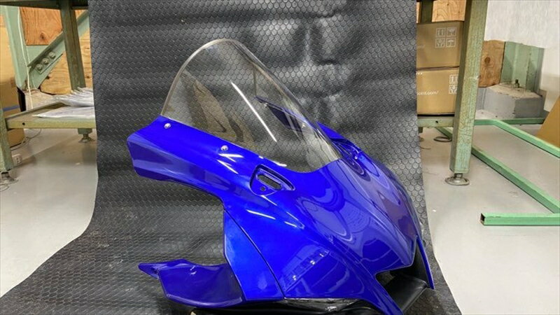 外装 スクリーン 4cmUP クリア YZF-R1 20-120511 4580423291903取寄品