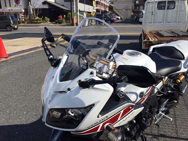 外装 スクリーン ロング クリア FZ1FAZER 08-16120491 4580423291606取寄品