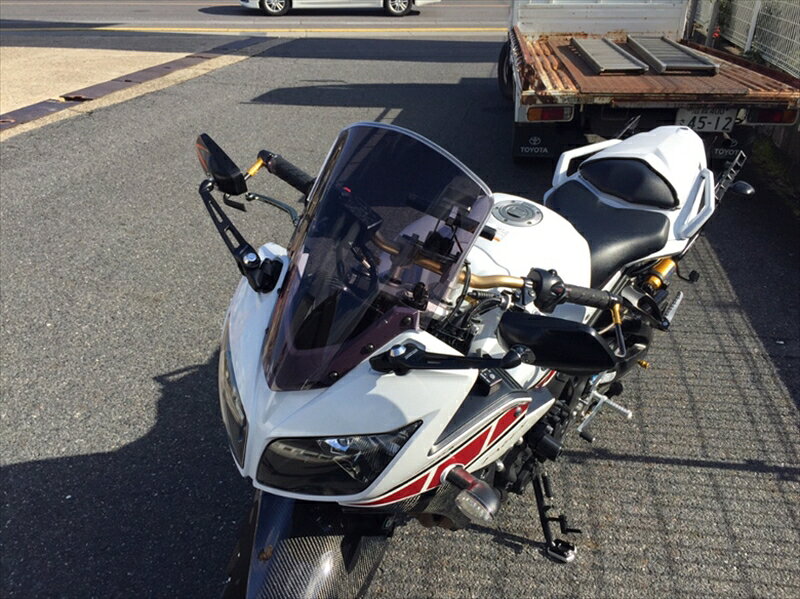 外装 スクリーン ロング スモーク FZ1FAZER 08-16120492 4580423291613取寄品