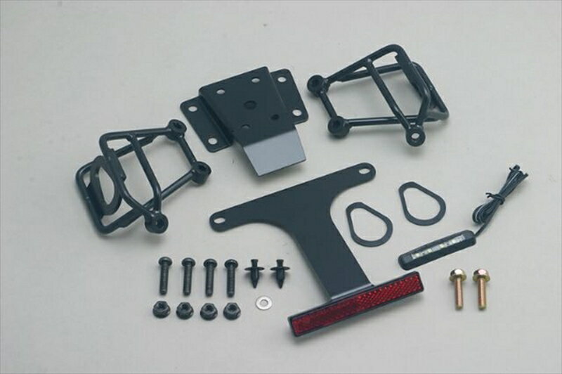 バイクパーツ 外装アディオ フェンダーレスキット スリムリフレクター付 BK41223 4582437431672MT-07/ABS EBL-RM07J