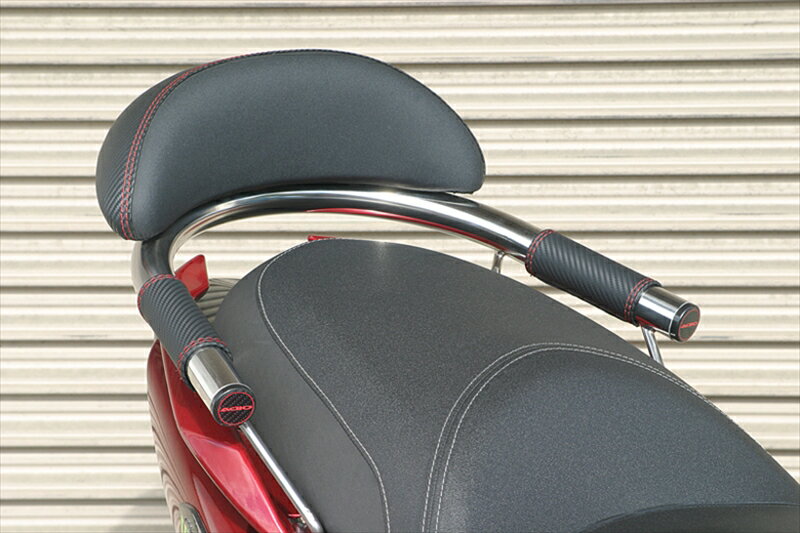 バイクパーツ 外装アディオ バックレスト＆タンデムバー BK43204 4582437432143マジェスティS
