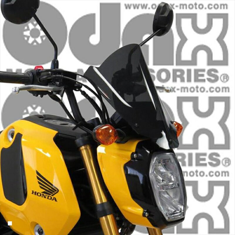 バイクパーツ 外装パワーブロンズ ネイキッドスクリーン ロング430-U334B-001 4550255782764ライトスモーク GROM 21-