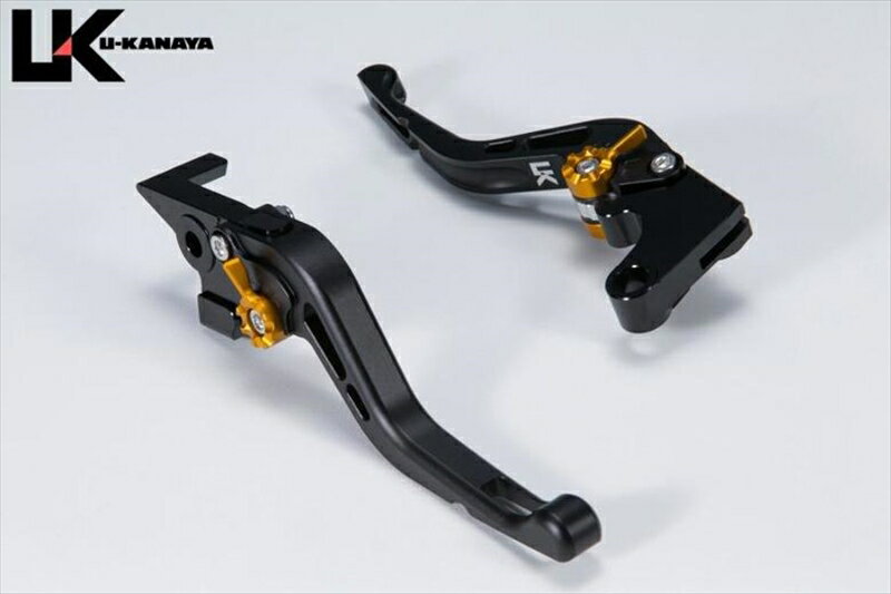 バイクパーツ ハンドルユーカナヤ レバーセット GPタイプ/ショート BK/BLYA009-046-0611 4550255799465(ツヤケシ) MAXAM(SG21J) 10-/TMAX(SJ08J)/TMAX530(SJ12J)