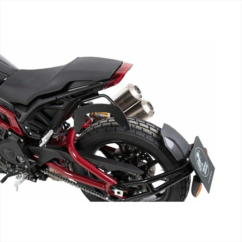 バイクパーツHEPCO&BECKER(ヘプコアンドベッカー) C-Bowサイドキャリア ブラック 左側ノミ 6317580 00 014550255801441FTR1200/S/R CARBON/RALLY 19-25