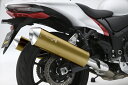マフラー SPEC-A SLIP-ON TWIN オーバル ゴールド Hayabusa 21-31301-02NOG 4521717201086取寄品