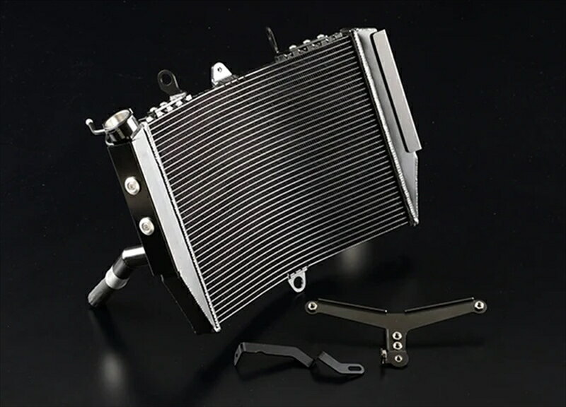 バイクパーツ 冷却系NITRO RACING(ナイトロレーシング) ワイドラジエータキット BLKNI-WRZ9B4550255842307