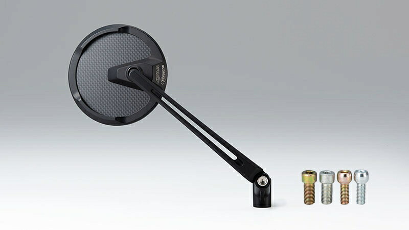 【5日前後で発送】バイクパーツ ハンドルKIJIMA(キジマ) ミラー TECH12 ラウンド ミラーマウント203-80934934154158958