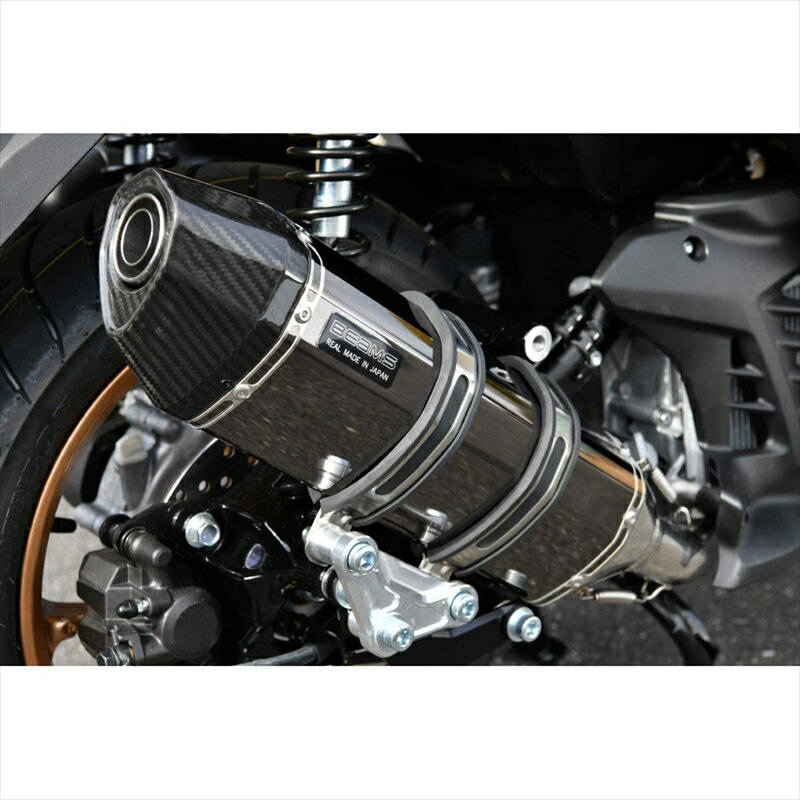 バイクパーツ マフラービームスモーターカンパニー CORSA-EVO2 SMBG271-62-000 4582285348054N-MAX155 8BK-SG66J
