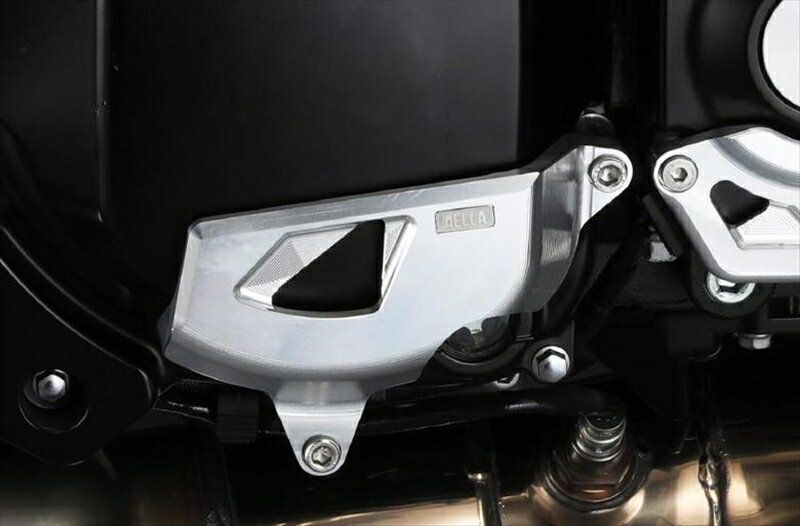 バイクパーツ 外装アエラ AELLA クラッチカバーガード ポリッシュ Z900RS Z900RS CAFEAE-68133 PO 4550255428679Z900RS／Z900RS CAFE