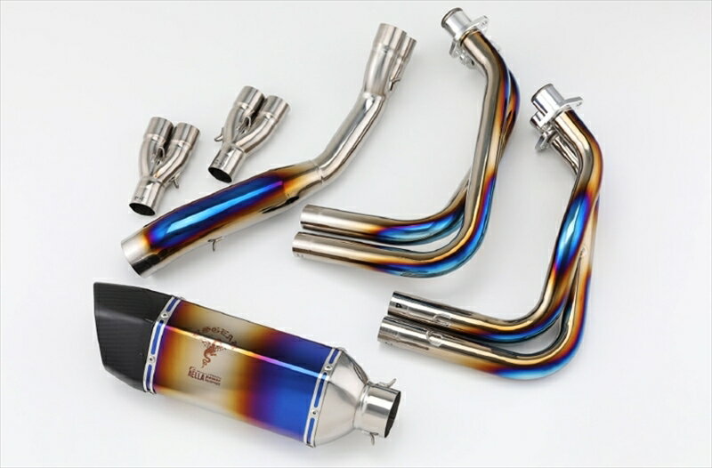 バイクパーツ マフラーアエラ AELLA リアルスペックマフラー:グラデーション ZX-25RAE-42024-SC 4550255556846ZX-25R