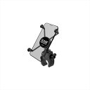 【5日前後で発送】バイクパーツRAM MOUNTS(ラムマウント) Xグリップ M &タフクロー S セット φ15.9-28.9mm対応 一体式 スナップリン...
