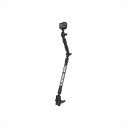 バイクパーツ 電子機器類ラムマウント GoProマウント&タフポールセット 全長76.2cm 1.5インチボールRAP-201-B-124-A-GOP1 455...