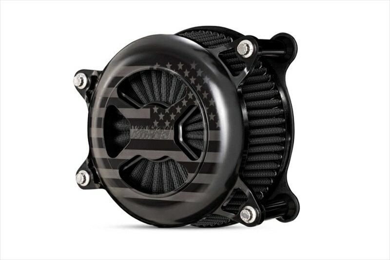 バイクパーツ バンスアンドハインズ VO2 エアインテイク America アメリカ ブラック42339FG 4550255763190Sportster 91-22