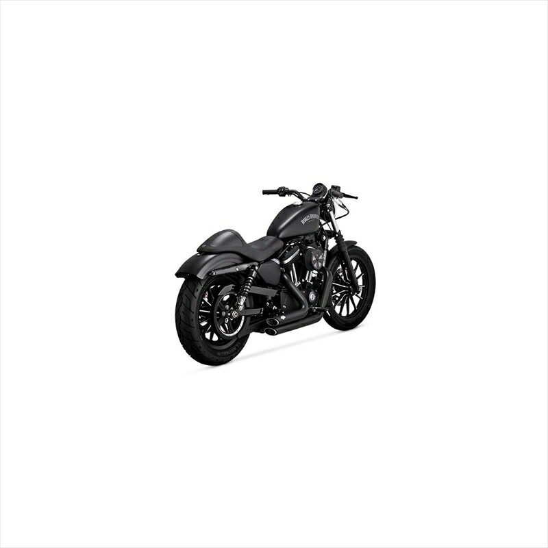 【5日前後で発送】 バイクパーツ マフラーバンスアンドハインズ ShortShots Staggered PCX ショットスタッガード ブラック マフラー1800-2580 4550255783174Sportster 14-22