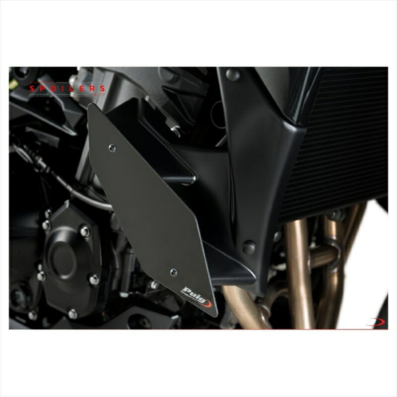 バイクパーツ 外装プーチ ダウンフォースネイキッドスポイラーブラック20328N 4571415023213Z650 20-21(サイド)