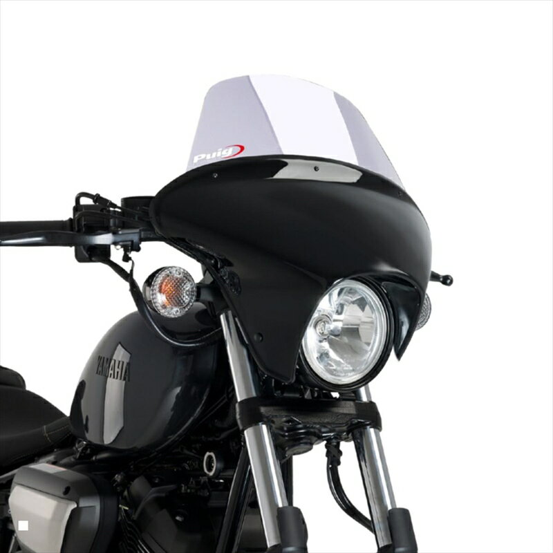バイクパーツ 外装プーチ ウインドシールド バットウイング SML 21078H 4571415025453(TOURING) スモークXV950 14-19/XV950R 14-21
