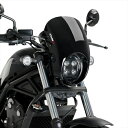 バイクパーツPUIG(プーチ) セミフェアリング Anarchy ブラック 21088N4571415027020CMX 500 REBEL 20-22/CMX...