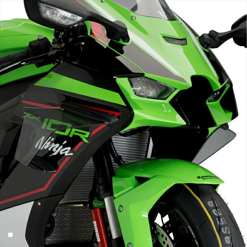 バイクパーツ 外装プーチ フロントスポイラーGP20543H 4571415034653スモーク ZX-10R 21-22/ZX-10RR 21-22