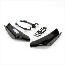 バイクパーツ 外装プーチ サイドダウンフォーススポイラー ブラック 1946N 4550255318826YZF-R6 17-19(2)