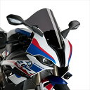 バイクパーツ 外装プーチ レーシングスクリーン R-RACER Dスモーク3641F 4550255330149S1000RR 19-