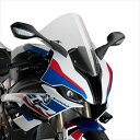 バイクパーツ 外装プーチ レーシングスクリーン R-RACER クリア 3641W 4550255330170S1000RR 19-