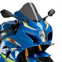バイクパーツ 外装プーチ レーシングスクリーン R-RACER Dスモーク3631F 4550255337223GSX-R1000/R 17-22