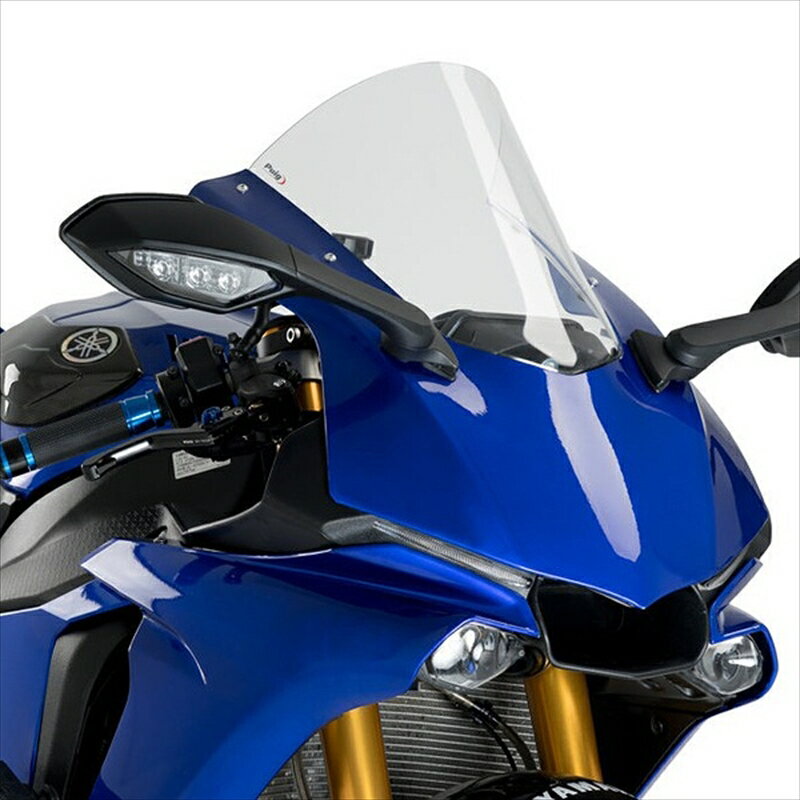 バイクパーツ 外装プーチ レーシングスクリーン R-Racer クリア 3632W 4550255350901YZF-R1/M 15-19