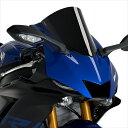 バイクパーツ 外装プーチ レーシングスクリーン R-Racer ブラック3633N 4550255350932YZF-R6 17-20/YZF-R7 22