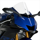 バイクパーツ 外装プーチ レーシングスクリーン R-Racer クリア3633W 4550255350949YZF-R6 17-20/YZF-R7 22