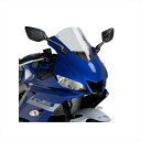 バイクパーツ 外装プーチ レーシングスクリーン R-Racer クリア 3737W 4550255360757YZF-R3/R25 19-
