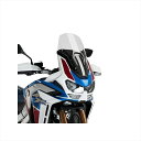 バイクパーツ 外装プーチ レーシングスクリーン Sport クリア 3820W 4550255408985CRF1100L AFRICA TWIN 20-