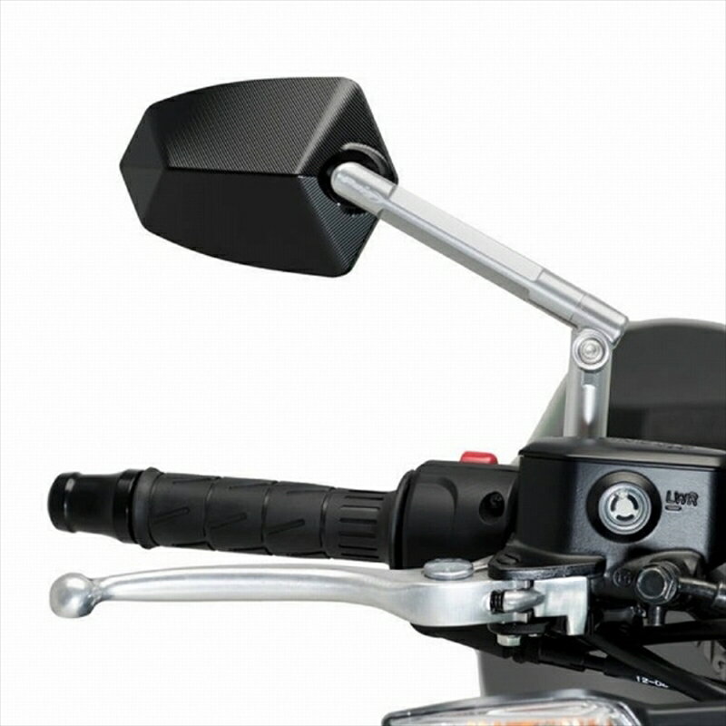 ハンドル プーチ プーチ GT-1ミラー RIGHT シルバー ブラック 汎用 020DN 取寄品