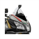 バイクパーツ 外装プーチ レーシングスクリーン クリア 7615W 4549950487883TUONO V4 RR/FACTORY/TUONO 125 15-17/17-