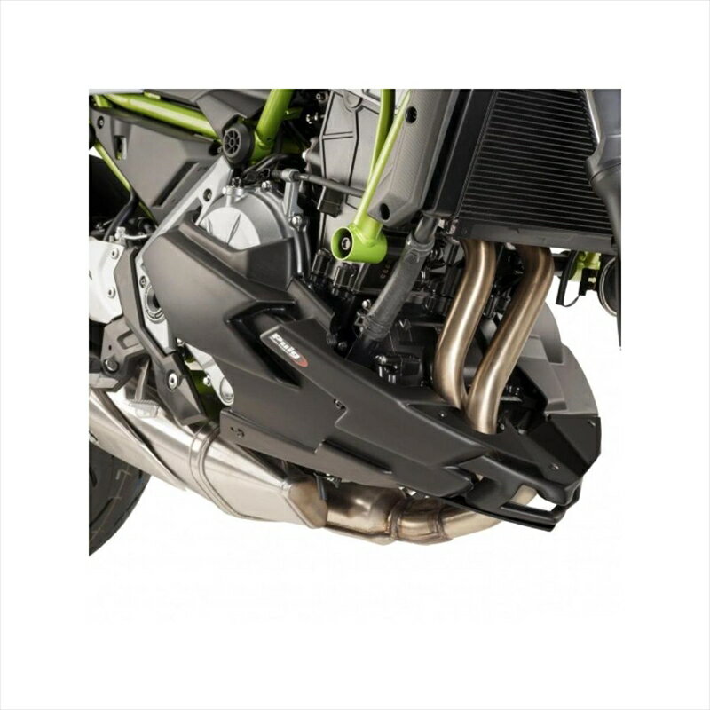 バイクパーツ 外装プーチ エンジンスポイラー ブラック 9589J 4549950488491Z650 17-