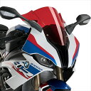 バイクパーツ 外装プーチ レーシングスクリーン レッド 3571R 4550255267704S1000RR 19-