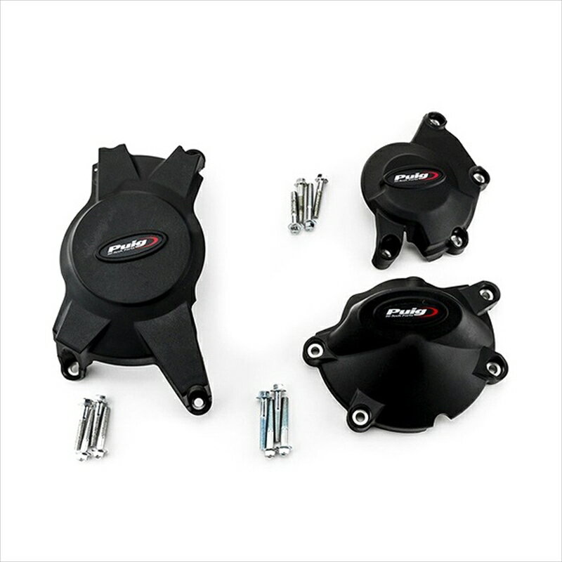 外装 プーチ プーチ ENGINE CASE COVER ブラック GSX-R1000 09-16 (エンジンケースカバー) 20125N 取寄品