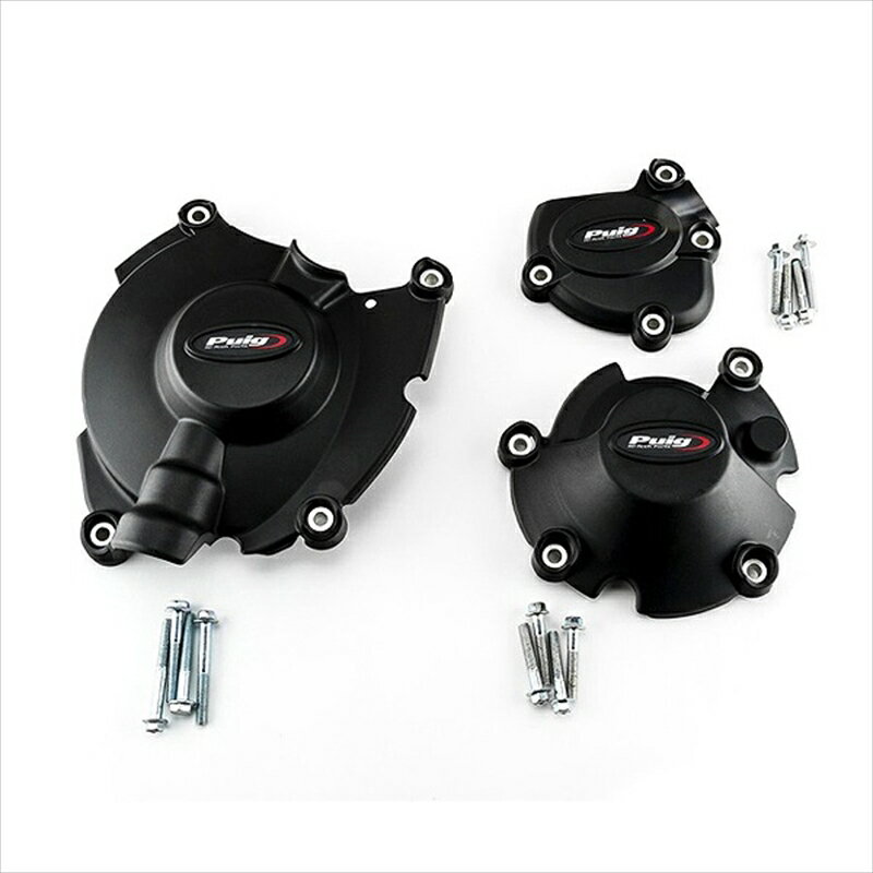 バイクパーツ 外装プーチ エンジンケースカバー ブラック 20127N 4550255318413YZF-R1/M 15-19 SP 04-06